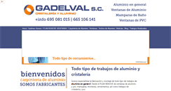 Desktop Screenshot of gadelval.com